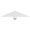 Ekena Millwork Kennewick Architectural Grade PVC Gable Bracket, 36"W x 7 1/2"H x 4"D x 4"F, 5/12 Pitch GBP036X08X0404KEN00 - alternate 2